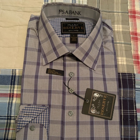 JoS.A.Bank Reserve dress shirt - Picture 1 of 3